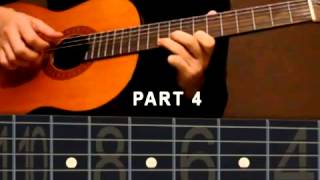 Guitar lesson Yiruma River flows in you solo Part2