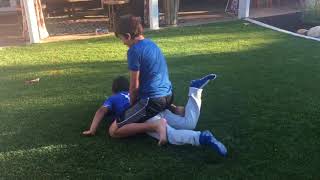 Wrestling tickling bros
