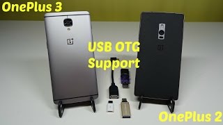 OnePlus 3 & OnePlus 2 - USB OTG Support