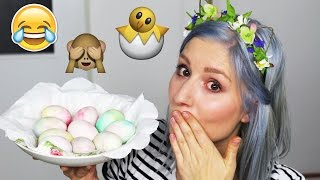 Velikonoce s Flabgee ♥ Zkouším barvit vajíčka pěnou na holeni