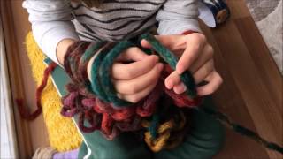 Kol örgüsü boyunluk | Alize Country New | Kolay, dikişsiz, şişsiz boyunluk yapımı