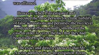 Asia No. 1 Corrupted Judicial events. Taiwanese prosecutors' horrifying smothering habits constitute
