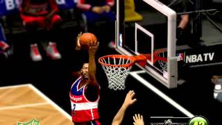 Dunk of John Wal - данк двумя руками на 180