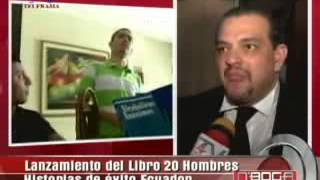 Lanzamiento Libro 20 hombres Historias de Exito