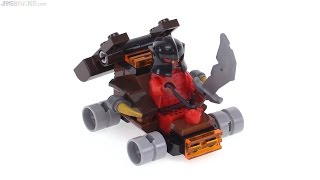 LEGO NEXO Knights Lava Slinger polybag review! 30374