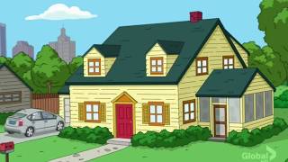 Brian Fondles Lois Boobs - Family Guy