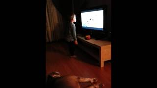 Dancing to the wiggles