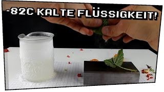 Flüssiger Stickstoff durch Trockeneis? - (Trockeneis + Aceton) - Techtastisch #14