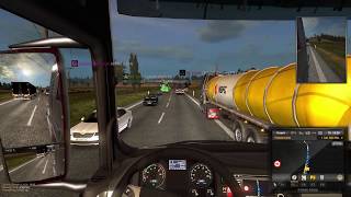 Веселый ets 2 mp | аварии на дорогах | euro truck simulator 2 multiplayer + руль