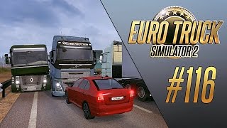 СЛОЖНЕЙШАЯ СИТУАЦИЯ И МНОЖЕСТВО ДТП - Euro Truck Simulator 2 - Суровая Россия [#116]