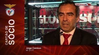Jorge Rio Cardoso - Cartão de Sócio - BenficaTV