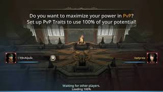 Darkness Rises Duel PvP Vael v Aquoc
