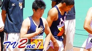 (桐生祥秀,ケンブリッジ飛鳥)10秒05新! M'100m 決勝 関東インカレ陸上2014