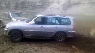 Rexton и Terracan покатушки по песку.)