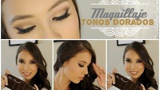 MAQUILLAJE DORADO (CHOCOLATE BAR - TOO FACED PALETTE) | LovePotion Makeup