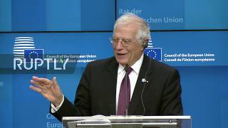 LIVE: Borrell delivers opening remarks ahead of Foreign Affairs Council in Brussels