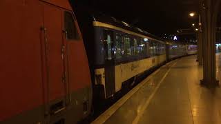 Abfahrt CityNightLine 447 Jan Kiepura Köln HBF