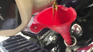 How To Harley Davidson Road King Oil and Filter Change
