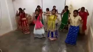 Parikrma Sahakarnagar students performing Rajasthani Folk Dance