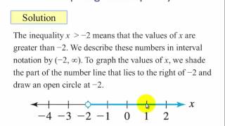 Solving Linear Inequalities In One Variable Part 1