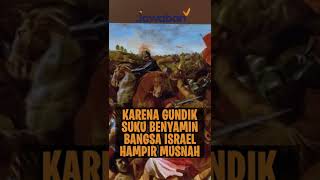 HANYA GARA-GARA GUNDIK TERJADI PERANG SAUDARA | #FaktaAlkitab Shorts