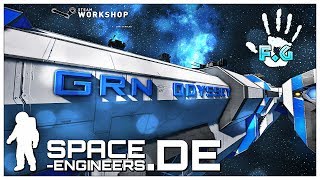 Самый БОЛЬШОЙ обзор корабля в Space Engineers (FRiEND GAMES)