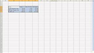 bilgisayar kursu,microsoft excel, kdv hesabi, formulu anlatimi, ders, dersi, dersleri