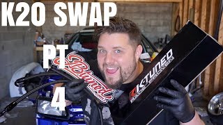 K20 JBTUNED FUEL LINES  K-TUNED FUEL RAIL ! HSG EP. 5 63
