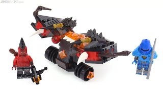 LEGO NEXO Knights Glob Lobber review! 70318