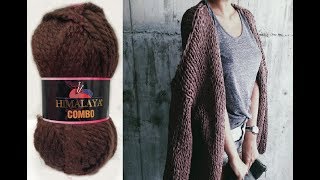 Обзор гималая комбо(Himalaya Combo).Пряжа для вещей крупной вязки