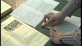 Мелкий ремонт и реставрация книги (фрагмент)