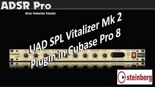 UAD SPL Vitalizer Mk2 testing it in action in Steinberg Cubase Pro 8 Universal Audio