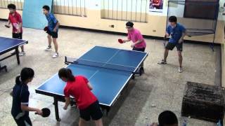 0213 (高醫桌球隊寒訓) 曾昱璇 蔡佳璉 VS 許力權 陳明慶