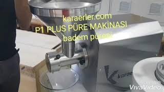 P1 Plus Badem Püresi/almond puree/Mandelpüree/아몬드 퓌레를 만드는 방법/كيفية جعل اللوز هريس-youtube