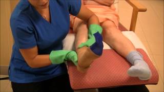 TRAINING VIDEO - Putting on a compression stocking