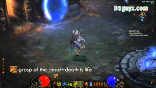 Diablo3-Колдун-умение-Хват мертвеца+death is life