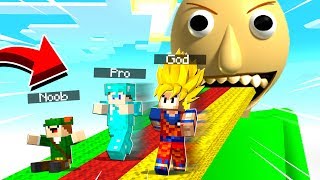 NOOB vs PRO vs GOD: ESCAPE DA ESCOLA BALDI.EXE NO MINECRAFT!! (BALDI'S BASICS)