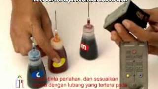 Refilling Canon Cartridge CL 41& CL 51 dg Finest-ink