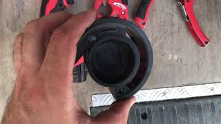 Bonus mes outils pour couper le PVC 32-40-50mm