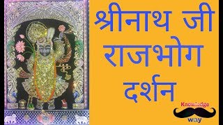 Shreenathji rajbhog darshan by Shreenath Art
