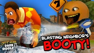 BLASTING NEIGHBOR'S BOOTY!!! (with a freeze ray!) | Dark Riddle #2