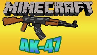 AK-47 [Minecraft Pixel Art]