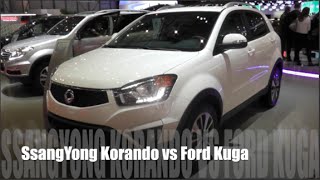 SsangYong Korando 2015 vs Ford Kuga 2015