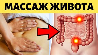 Массаж живота | Тонкий и толстый кишечник
