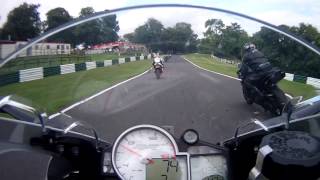 Cadwell park 20/8/13 -fast group BMWS1000rr following 07 R1