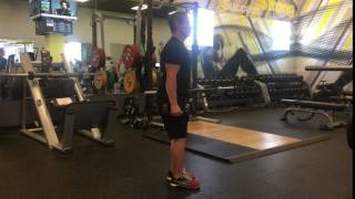 Upright Torso Lunge