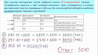 Задача 3 №324193 ЕГЭ по математике. Урок 31