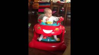 Oscar in his car