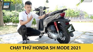 Chạy thử và đánh giá Honda Sh mode 2021 - Thiết kế đẹp, máy êm, ăn xăng như "ngửi"?