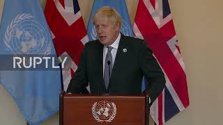 UN: UK"s relationship with France "indestructible" says Johnson amid Aukus row